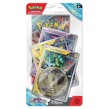 Pokemon - Scarlet & Violet - Stellar Crown - Premium Checklane Blister - Iron Thorns