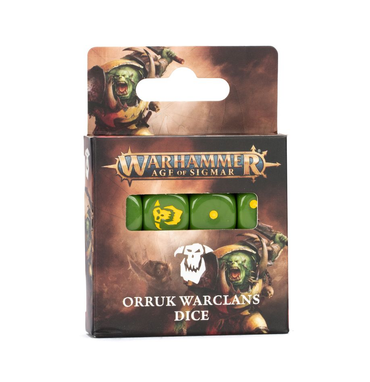 AGE OF SIGMAR: ORRUK WARCLANS DICE (Pre-Order)