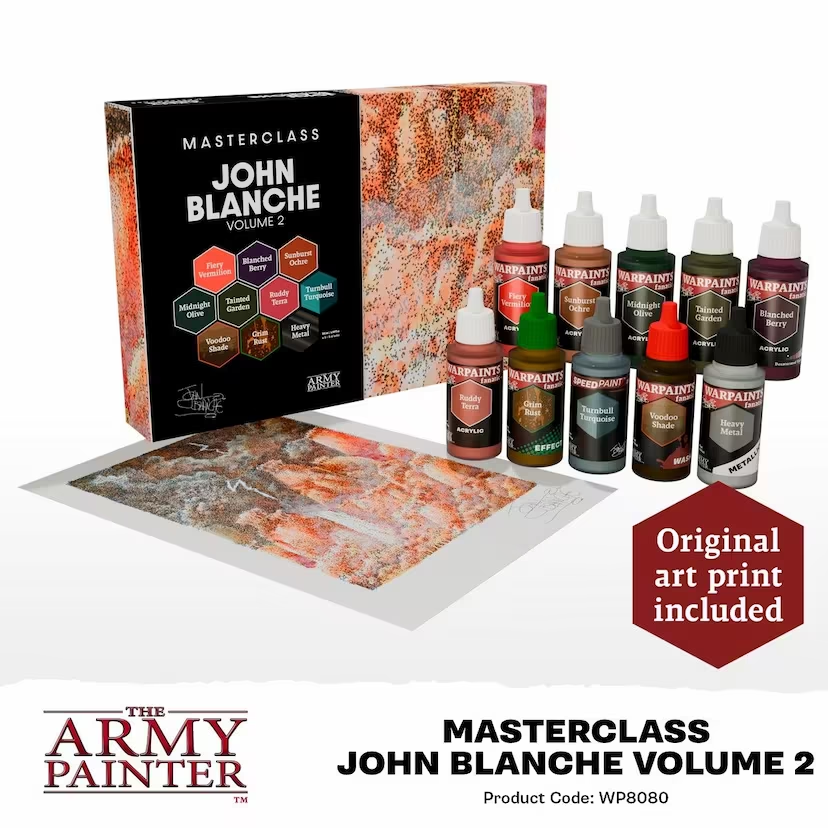 Army Painter John Blanche: Masterclass Paint Set - Volume 2 (Pre-Order)