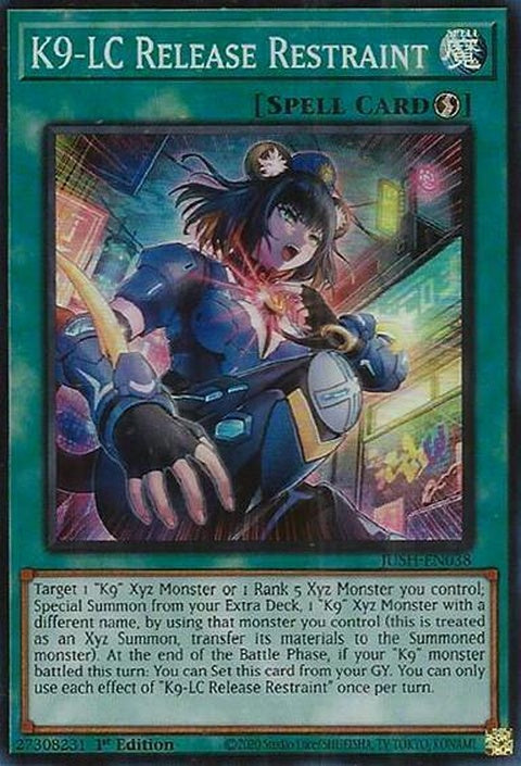 jush-en038-k9lcreleaserestraintsuperrare