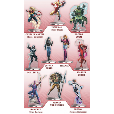 Marvel Multiverse RPG: 2D Mini Pack 1 (Pre-Order)