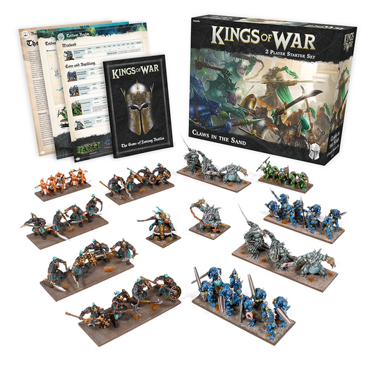 Kings of War 4th Edition Claws In The Sand 2-Player Starter Set (Pre-Order)