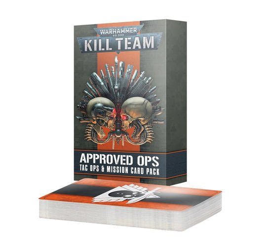 Kill Team: Approved Ops – Tac Ops & Mission Card Pack