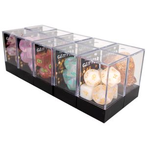 Legend Dice - Boxed Display - Random Poly Dice Sets - x10 Glitter