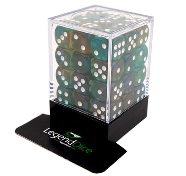 Legend Dice - Spot Dice Cube - 36x 12mm - Mythic Seabed