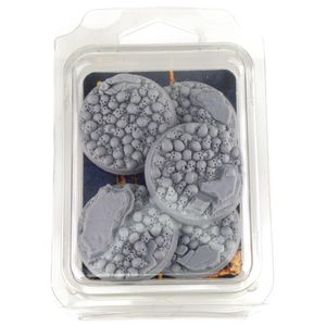 Bases - Skull - 40mm x5, Clamshell