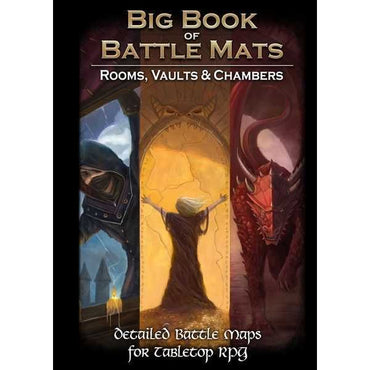 Big Book of Battle Mats - Rooms, Vaults & Chambers - Loke Battlemats