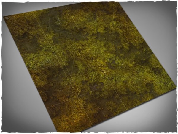 DeepCut Studio Game mat - Swamp - Mousepad, 3x3 w/ Malifaux markings