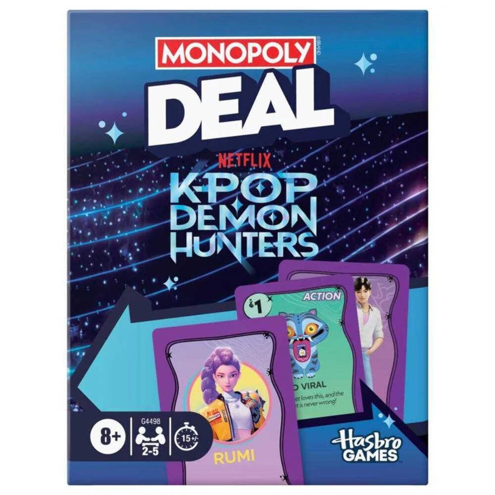 Monopoly Deal: KPop Demon Hunters Board Game
