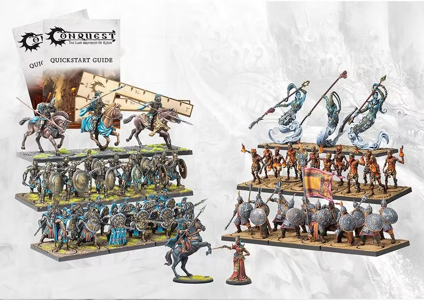 Conquest Two Player Starter Set - Sorcerer Kings vs City States