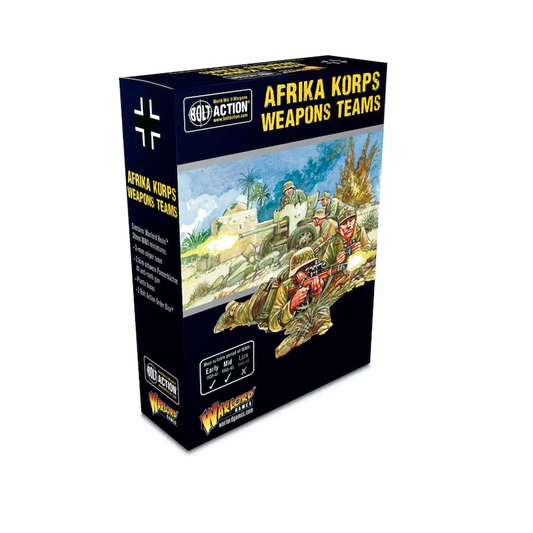 Bolt Action Afrika Korps Weapons Teams