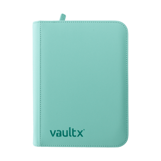 Vault X 4 Pocket eXo-Tec Zip Binder Mint Green