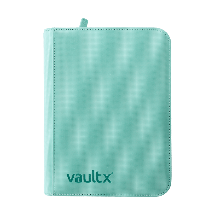 Vault X 4 Pocket eXo-Tec Zip Binder Mint Green