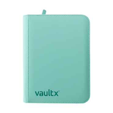 Vault X 4 Pocket eXo-Tec Zip Binder Mint Green