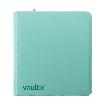 Vault X 12 Pocket eXo-Tec Zip Binder Mint Green
