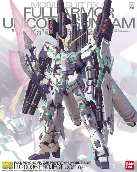 Bandai Spirits - MG 1/100 Full Armour Unicorn Gundam Version Ka