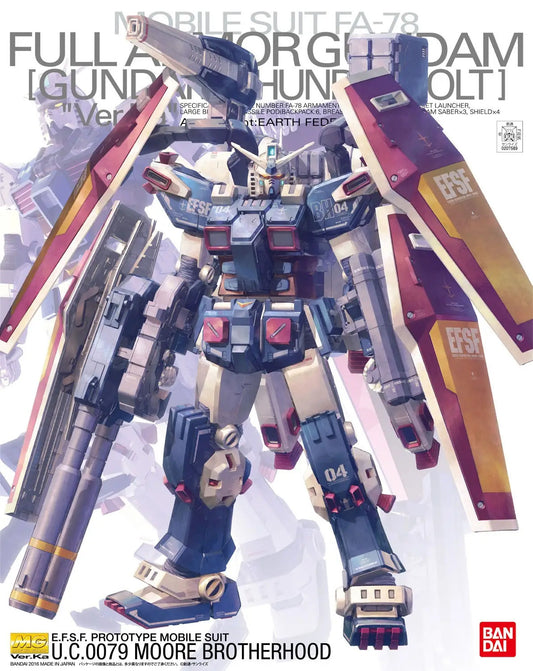 Bandai Spirits - MG 1/100 Full Armour Gundam Version Ka (Gundam Thunderbolt)