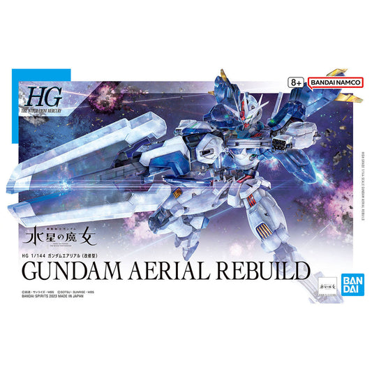 Bandai Spirits - HG 1/144 Gundam Aerial Rebuild (Mobile Suit Gundam: The Witch From Mercury)