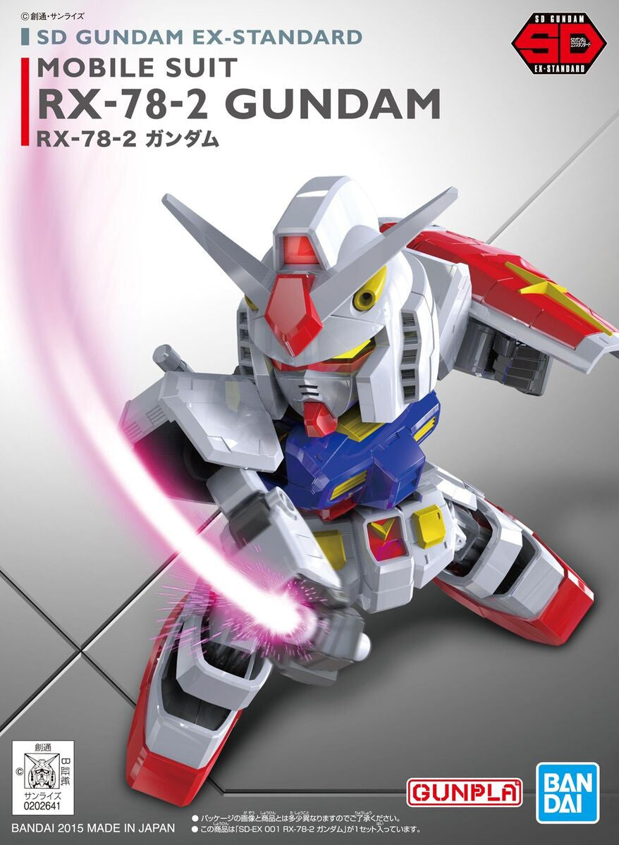 Bandai Spirits - SD Gundam EX Standard RX-78-2 Gundam