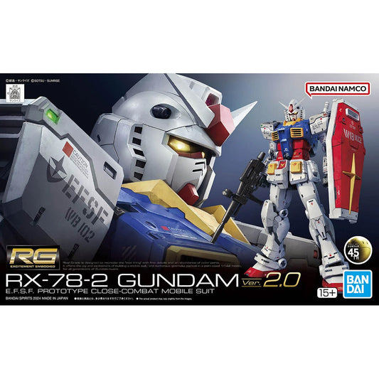 Bandai Spirits - RG 1/144 RX-78-2 Gundam Version 2.0