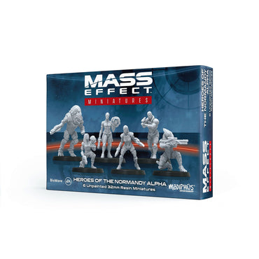 Heroes of the Normandy Alpha - Resin Collectors Miniatures Set: Mass Effect Board Game (Pre-Order)