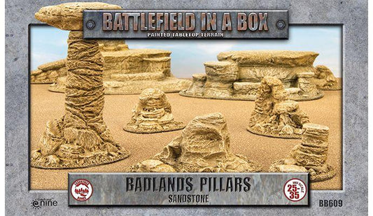 Battlefield In A Box Badlands Pillars Sandstone