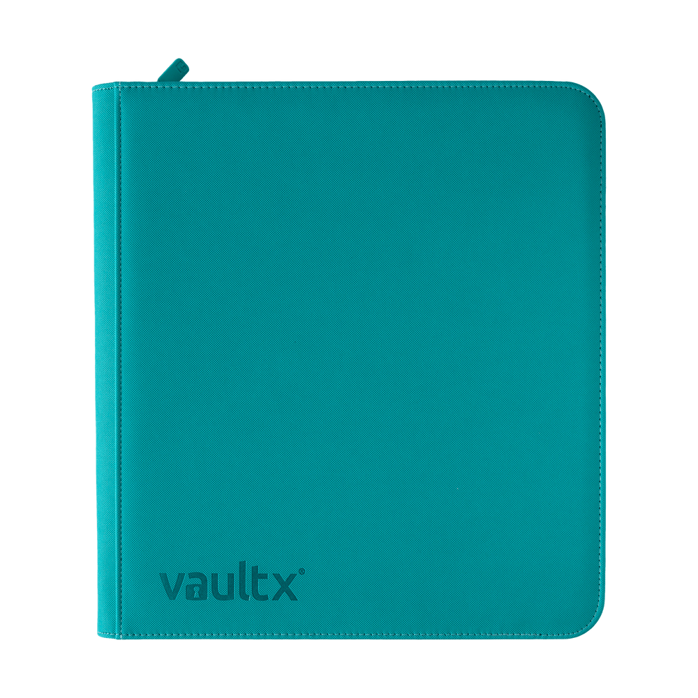 Vault X 12-Pocket Exo-Tec® Zip Binder XL Teal