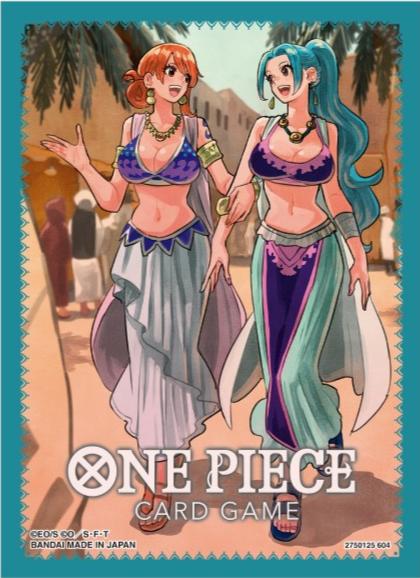 One Piece Card Game: Official Sleeve Bandai TCG+ Stores Limited Edition Vol.1 (Nami and Vivi)