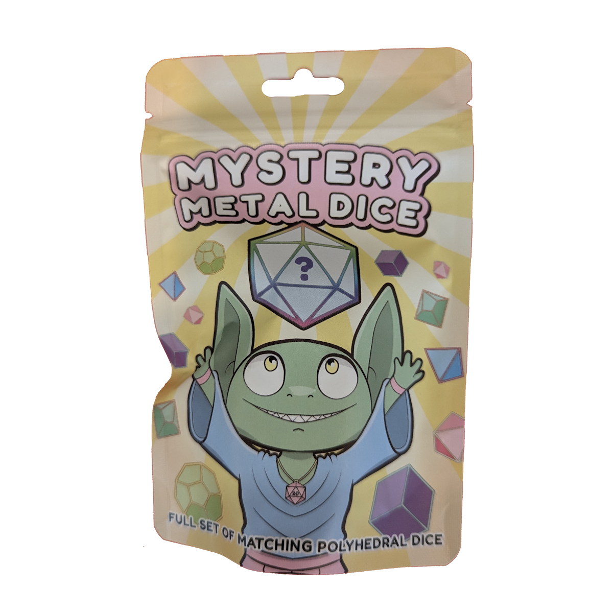 Mystery Dice Blind Bag - Mystery Metal Dice Set - Mystery Dice Goblin