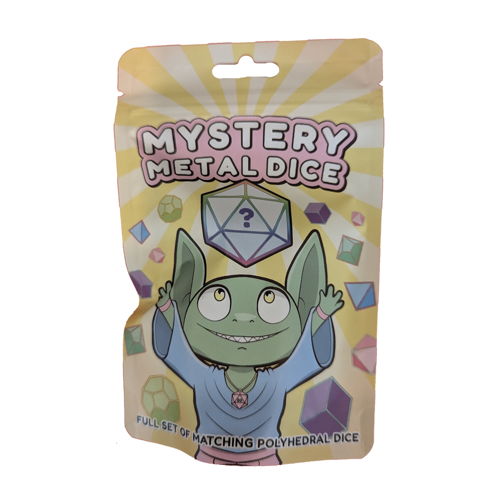 Mystery Dice Blind Bag - Mystery Metal Dice Set - Mystery Dice Goblin