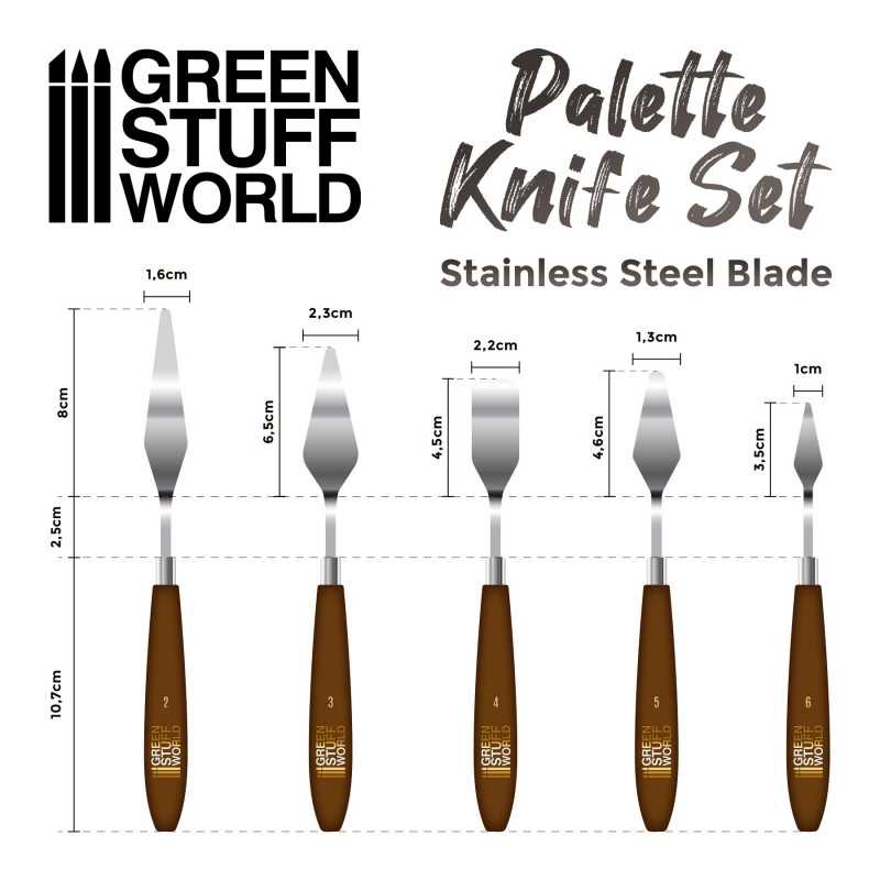 Green Stuff World Palette knife - Modeling Spatulas Tools