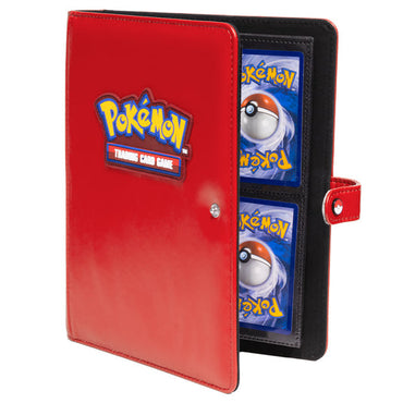 Ultra Pro - 4-Pocket - Premium Pokemon Snap Binder - Red (Pre-Order)