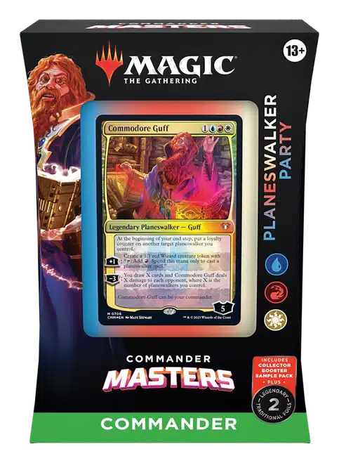 Magic The Gathering Commander Masters Commander Decks - Planeswalker Party
