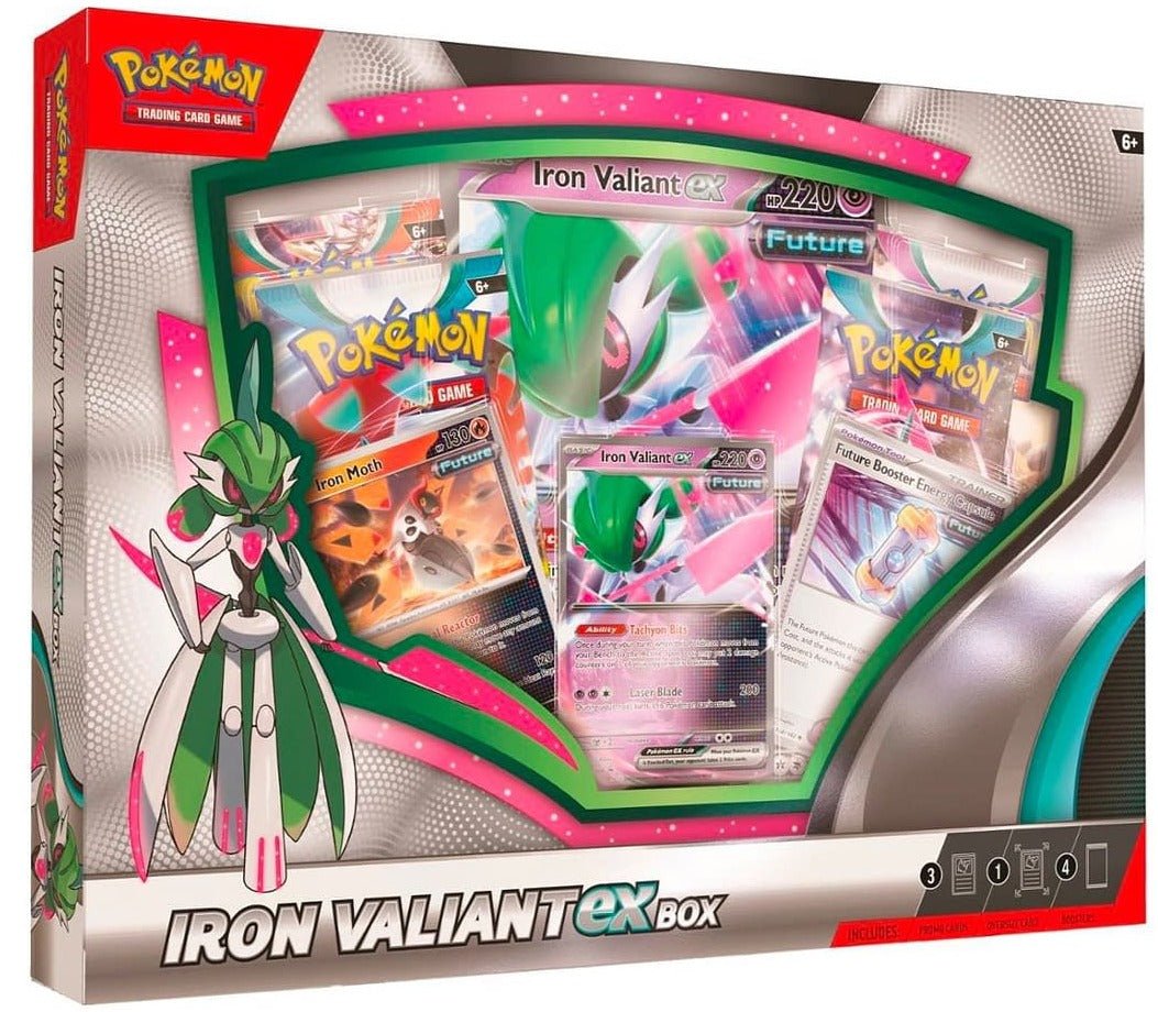Pokémon TCG: Iron Valiant ex Box