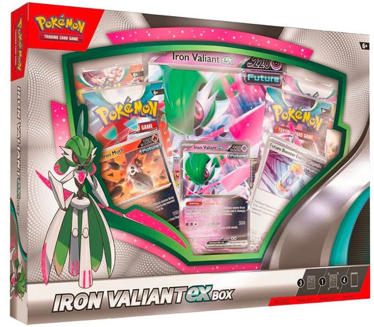 Pokémon TCG: Iron Valiant ex Box