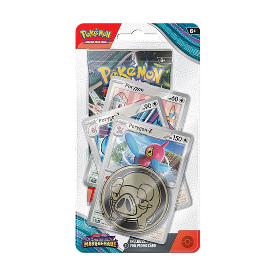 Pokemon TCG: Scarlet & Violet 6 - Twilight Masquerade Porygon-Z Premium Checklane Blister