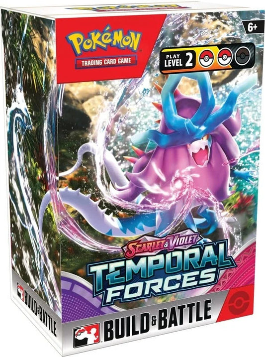 Pokemon TCG: Scarlet & Violet 5 - Temporal Forces Build & Battle Kit