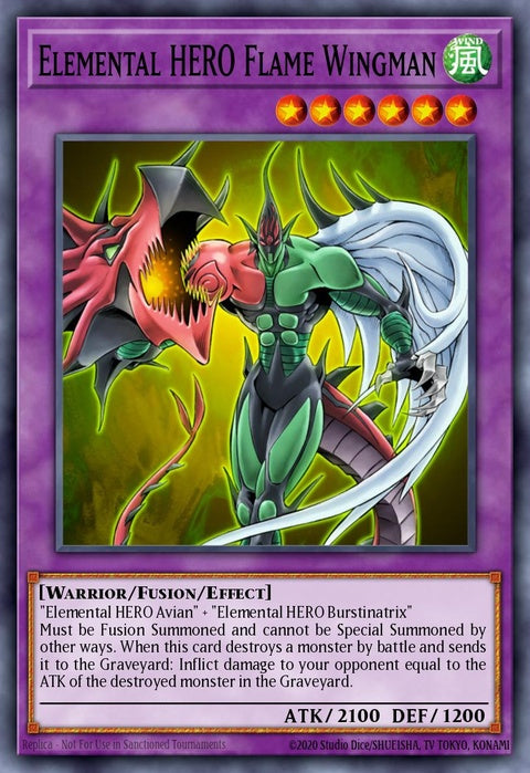 ra03-en152-elementalheroflamewingmanquartercenturysecretrare