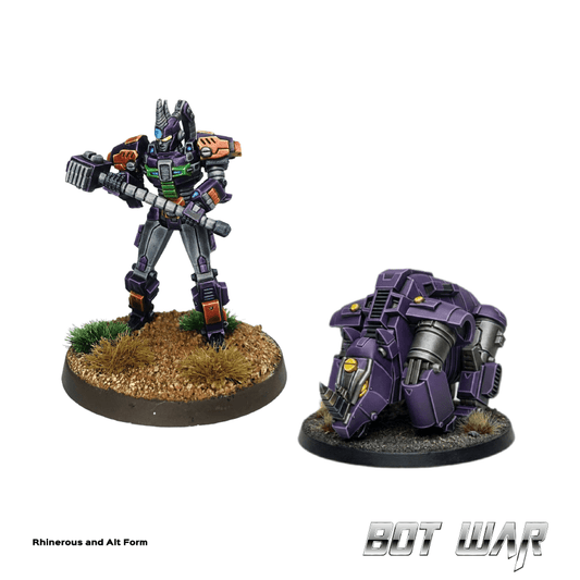 Bot War Beastnoble – Rhinerous and Alt Form