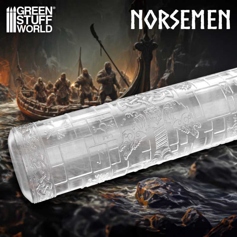 Green Stuff World: Rolling Pin Norsemen