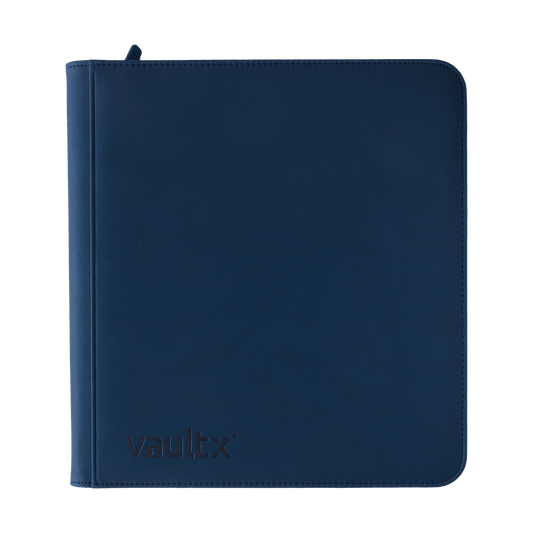 Vault X 12-Pocket Exo-Tec® Zip Binder XL Royal Blue