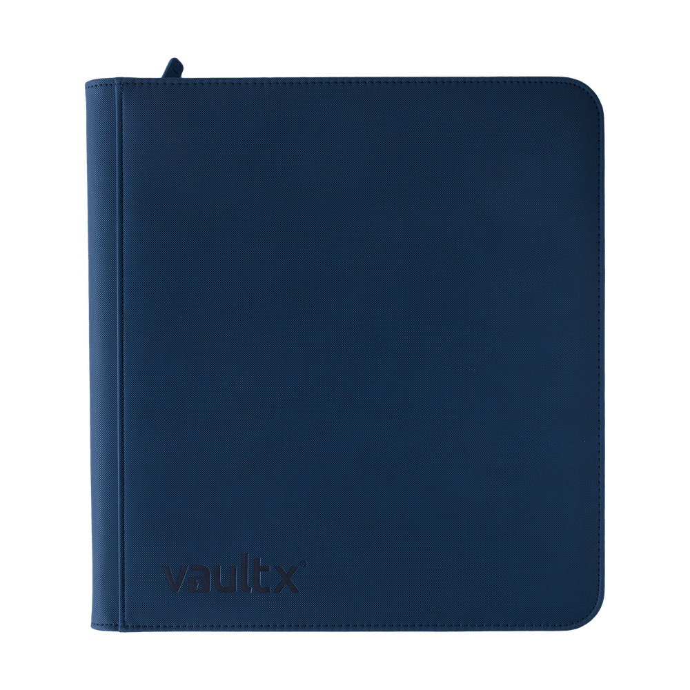 Vault X 12-Pocket Exo-Tec® Zip Binder XL Royal Blue