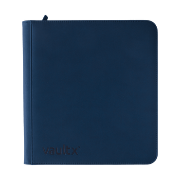 Vault X 12-Pocket Exo-Tec® Zip Binder XL Royal Blue