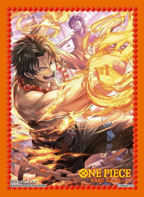 One Piece Card Game: Official Sleeve 10 Portgas.D.Ace