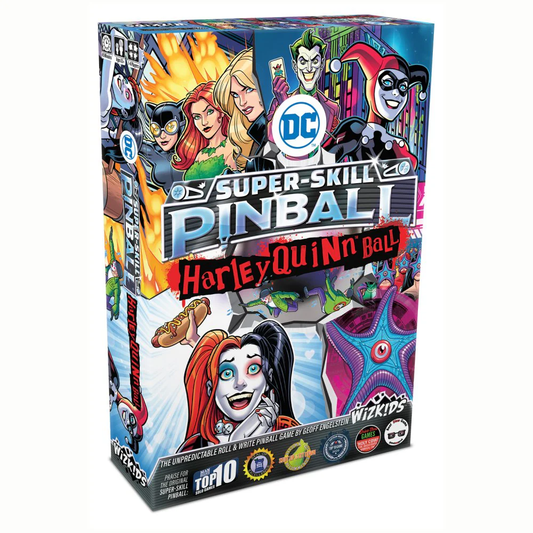 DC Super-Skill Pinball: Harley Quinn Ball - Board Game