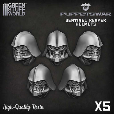 Green Stuff World Sentinel Reaper Helmets Puppetswar