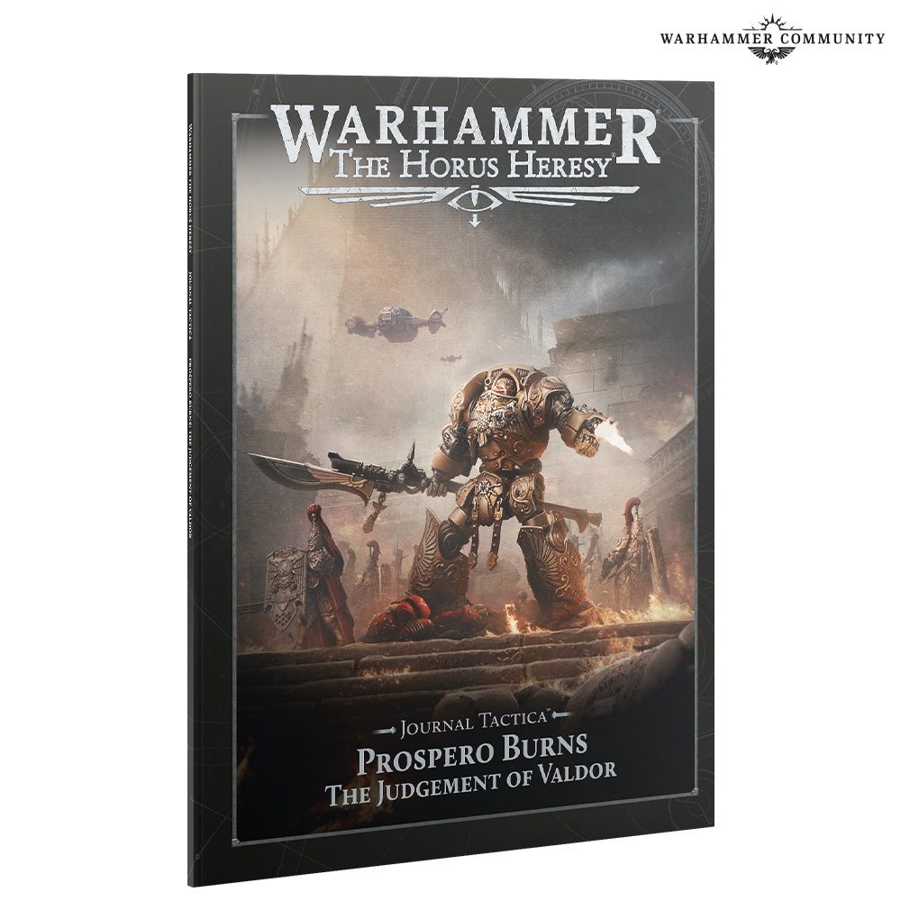 HORUS HERESY: JOURNAL TACTICA: PROSPERO BURNS: JUDGEMENT OF VALDOR (Pre-Order)