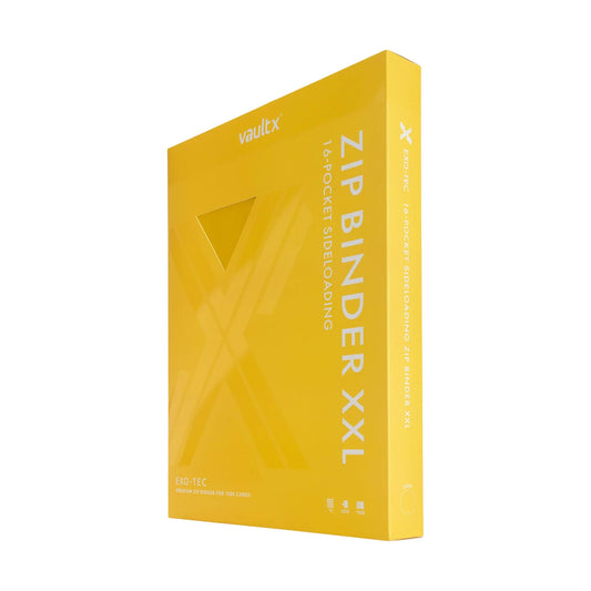 Vault X 16-Pocket eXo-Tec® Zip Binder XXL Sunrise Yellow
