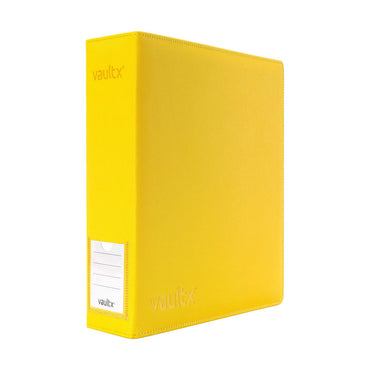 Vault X Large Exo-Tec® Ring Binder Sunrise Yellow