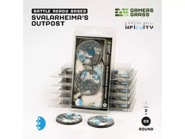 Svalarheima’s Outpost Round 55mm (2x) - Gamers Grass